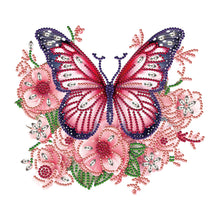 Load image into Gallery viewer, Butterfly-Partial Special Diamond Painting-30x30cm
