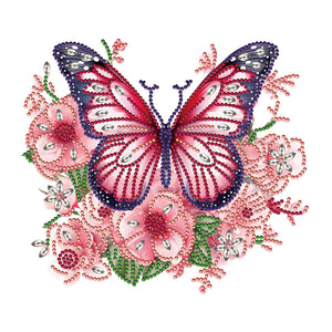 Butterfly-Partial Special Diamond Painting-30x30cm