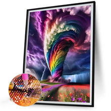 Load image into Gallery viewer, Multicolored Clouds-Full Round Diamond Painting-50x60cm-Large Size
