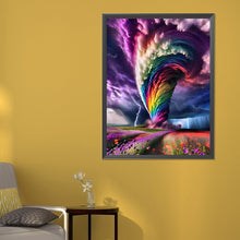 Load image into Gallery viewer, Multicolored Clouds-Full Round Diamond Painting-50x60cm-Large Size
