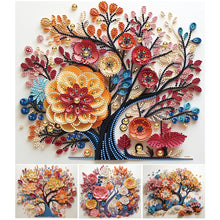 Load image into Gallery viewer, Life Tree-Partial Special Diamond Painting-35x30cm
