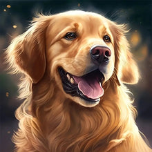 Load image into Gallery viewer, Dog-Full Round Diamond Painting-30x30cm
