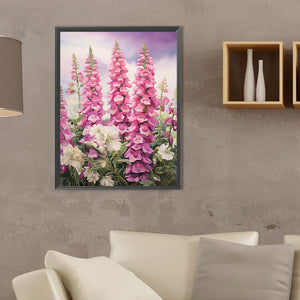 Flower-Full Square Diamond Painting-30x40cm