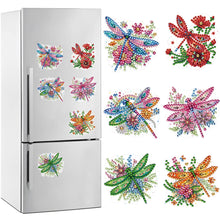 Load image into Gallery viewer, 6/7Pcs/Set-Butterfly/Owl-Diamond Painting Magnet Refrigerator
