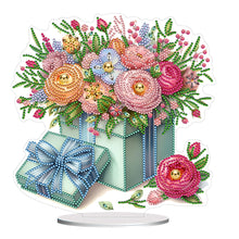 Load image into Gallery viewer, Flower-Single Side Drill-Acrylic Diamond Desktop Ornament
