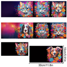 Load image into Gallery viewer, 8Pcs/Set-Cat dog-Diamond Greeting Cards
