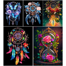 Load image into Gallery viewer, Dreamcatcher-Full Round Diamond Painting-30x40cm
