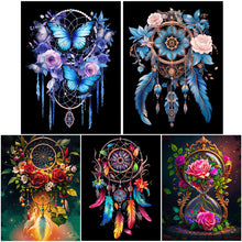 Load image into Gallery viewer, Dreamcatcher-Full Round Diamond Painting-30x40cm
