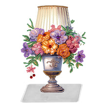 Load image into Gallery viewer, Lanterns-Single Side Drill-Acrylic Diamond Desktop Ornament
