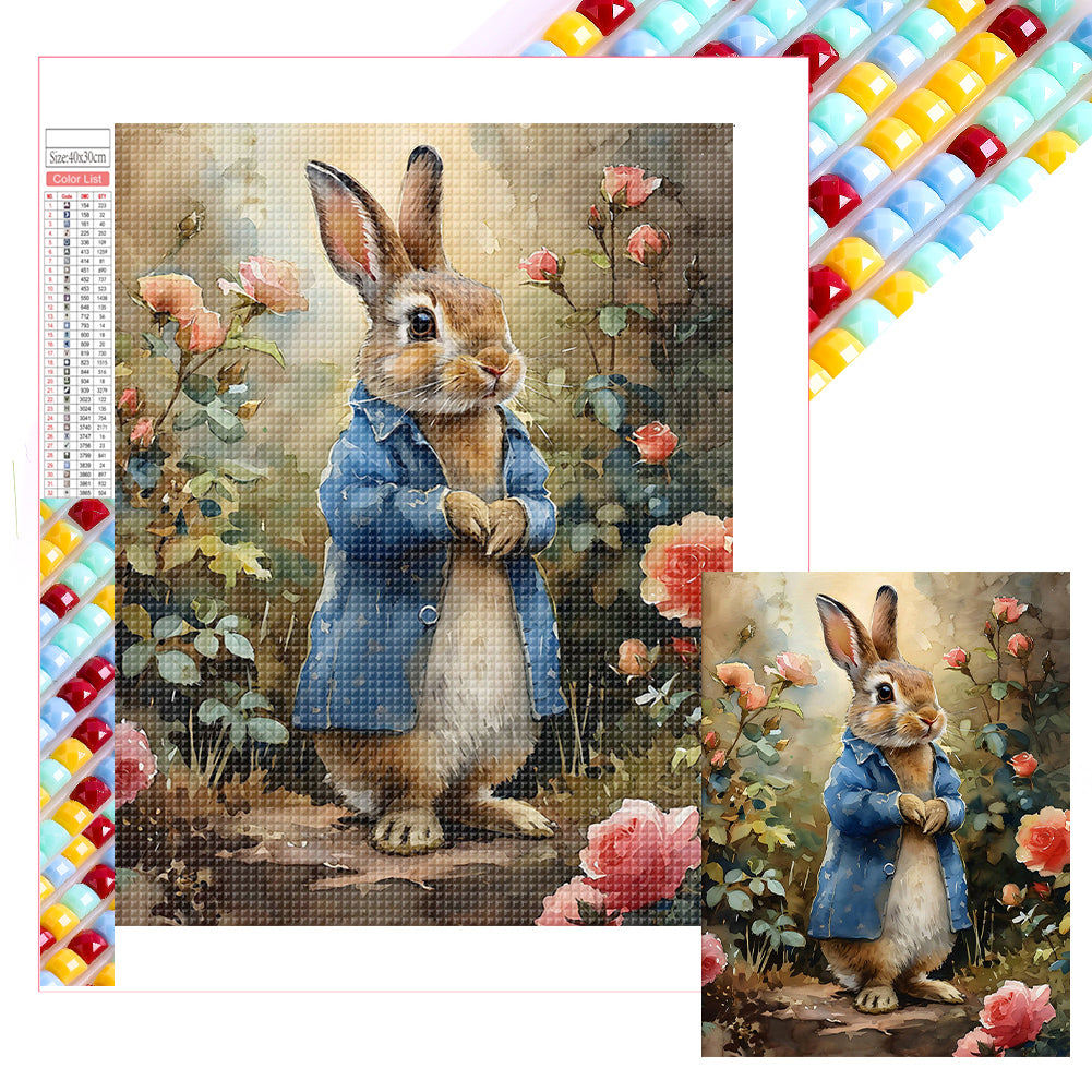 Peter Rabbit-Full Square Diamond Painting-30x40cm