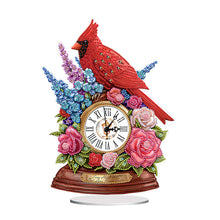 Load image into Gallery viewer, 5D DIY Special Shape Diamond Painting Desk Ornament Handmade Clock Kit
