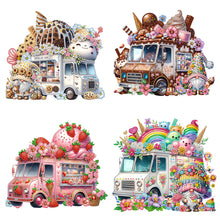 Load image into Gallery viewer, Goblin Ice Cream Truck-Partial Special Diamond Painting-30x30cm
