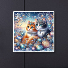 Load image into Gallery viewer, Cat-Full Round Diamond Painting-30x30cm
