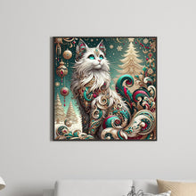 Load image into Gallery viewer, Cat-Full Round Diamond Painting-30x30cm
