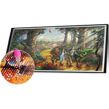 Load image into Gallery viewer, Alice in Wonderland-Full Square Diamond Painting-80x40cm-Large Size
