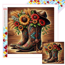 Load image into Gallery viewer, Boots-Full Square Diamond Painting-40x40cm
