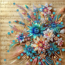 Load image into Gallery viewer, Flower-Partial Special Diamond Painting-30x30cm
