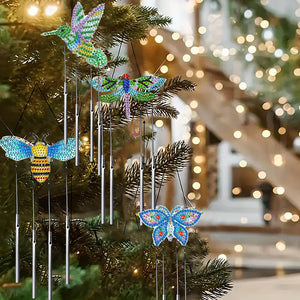 Butterfly-Acrylic Crystal Wind Chimes Pendant