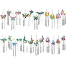 Load image into Gallery viewer, Butterfly-Acrylic Crystal Wind Chimes Pendant
