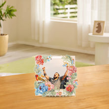 Load image into Gallery viewer, Flowers and Birds-Diamond Photo Frame
