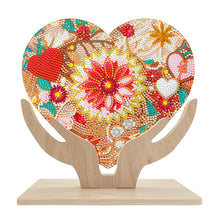 Load image into Gallery viewer, Mandala-Single Side Drill-Wooden Diamond Desktop Ornament
