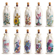 Load image into Gallery viewer, Flower Animal-Diamond Wine Bottle Bags Covers
