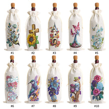 Load image into Gallery viewer, Flower Animal-Diamond Wine Bottle Bags Covers
