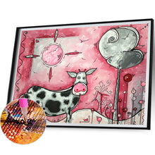 Load image into Gallery viewer, Cow-Full Square Diamond Painting-40x30cm
