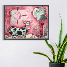 Load image into Gallery viewer, Cow-Full Square Diamond Painting-40x30cm
