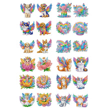 Load image into Gallery viewer, 8Pcs/Set Animal-Diamond Painting Magnet Refrigerator
