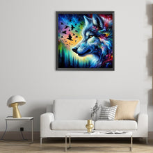 Load image into Gallery viewer, Wolf-Full Round Diamond Painting-50x50cm
