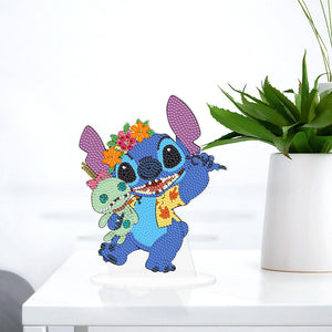 Stitch-Single Side Drill-Acrylic Diamond Desktop Ornament