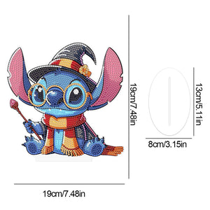 Stitch-Single Side Drill-Acrylic Diamond Desktop Ornament