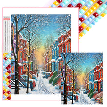 Load image into Gallery viewer, Bookshelf Street-Full Square Diamond Painting-40x50cm
