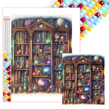 Load image into Gallery viewer, Bookshelf Street-Full Square Diamond Painting-40x50cm
