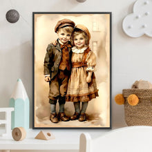 Load image into Gallery viewer, Couple-Full Square Diamond Painting-20x30cm
