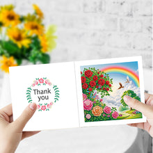 Load image into Gallery viewer, 6Pcs/Set Rainbow Garden-Diamond Greeting Cards
