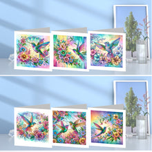 Load image into Gallery viewer, 6Pcs/Set Rainbow Garden-Diamond Greeting Cards
