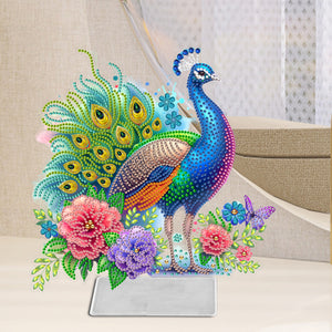 Animal-Single Side Drill-Acrylic Diamond Desktop Ornament