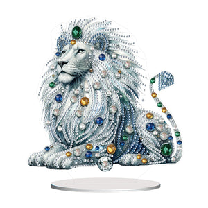 Animal-Single Side Drill-Acrylic Diamond Desktop Ornament