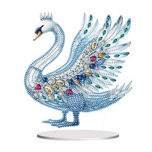 Animal-Single Side Drill-Acrylic Diamond Desktop Ornament