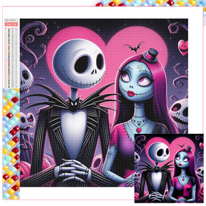 The Nightmare Before Christmas-Full Square Diamond Painting-30x30cm