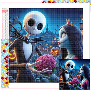 The Nightmare Before Christmas-Full Square Diamond Painting-30x30cm