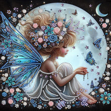 Load image into Gallery viewer, Fantasy Girl-Partial Special Diamond Painting-30x30cm
