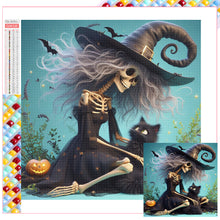 Load image into Gallery viewer, Halloween Witch-Full Square Diamond Painting-30x30cm
