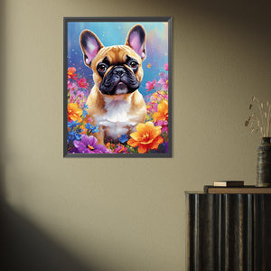 Bulldog-Full Square Diamond Painting-30x40cm