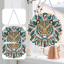 Load image into Gallery viewer, Animal-Wooden Diamond Clock Pendant
