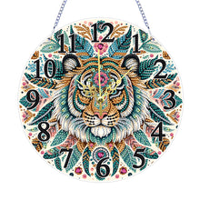 Load image into Gallery viewer, Animal-Wooden Diamond Clock Pendant
