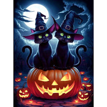 Load image into Gallery viewer, Halloween-Full Round Diamond Painting-30x40cm
