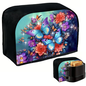 Animal-Diamond Painting Toaster Cover for Kitchen